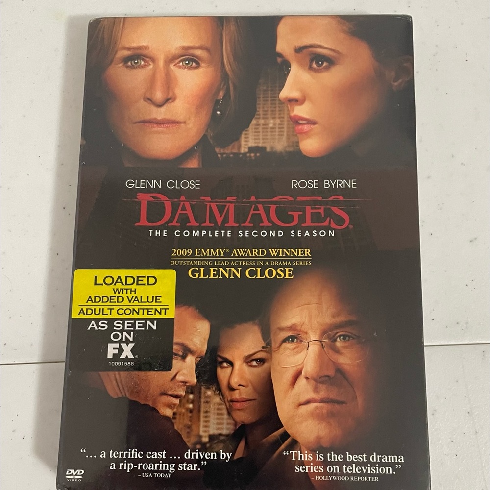Damages: The Complete Second Season on DVD (2010, 3-Disc Set)